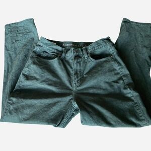 American Eagle High-Rise Straight Corduroy Pants